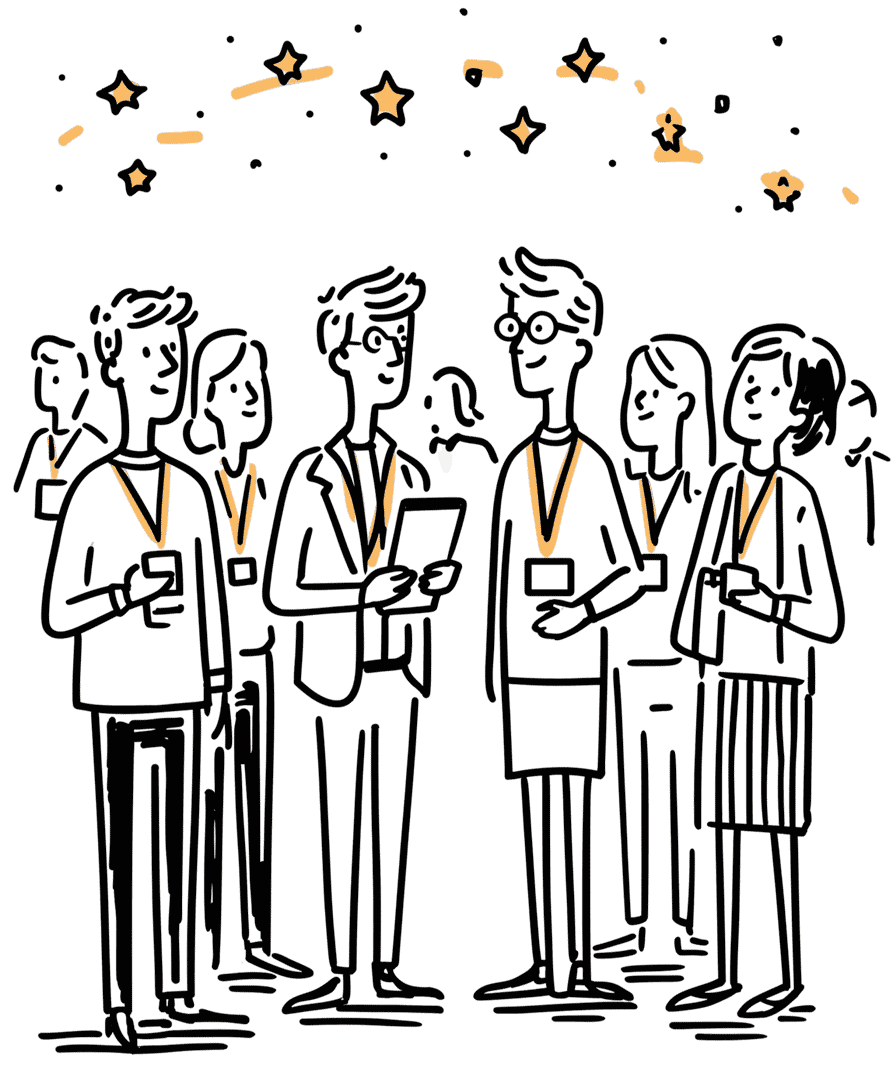 Groupe d'adherents de l'AFEDI aux journées d'études européennes