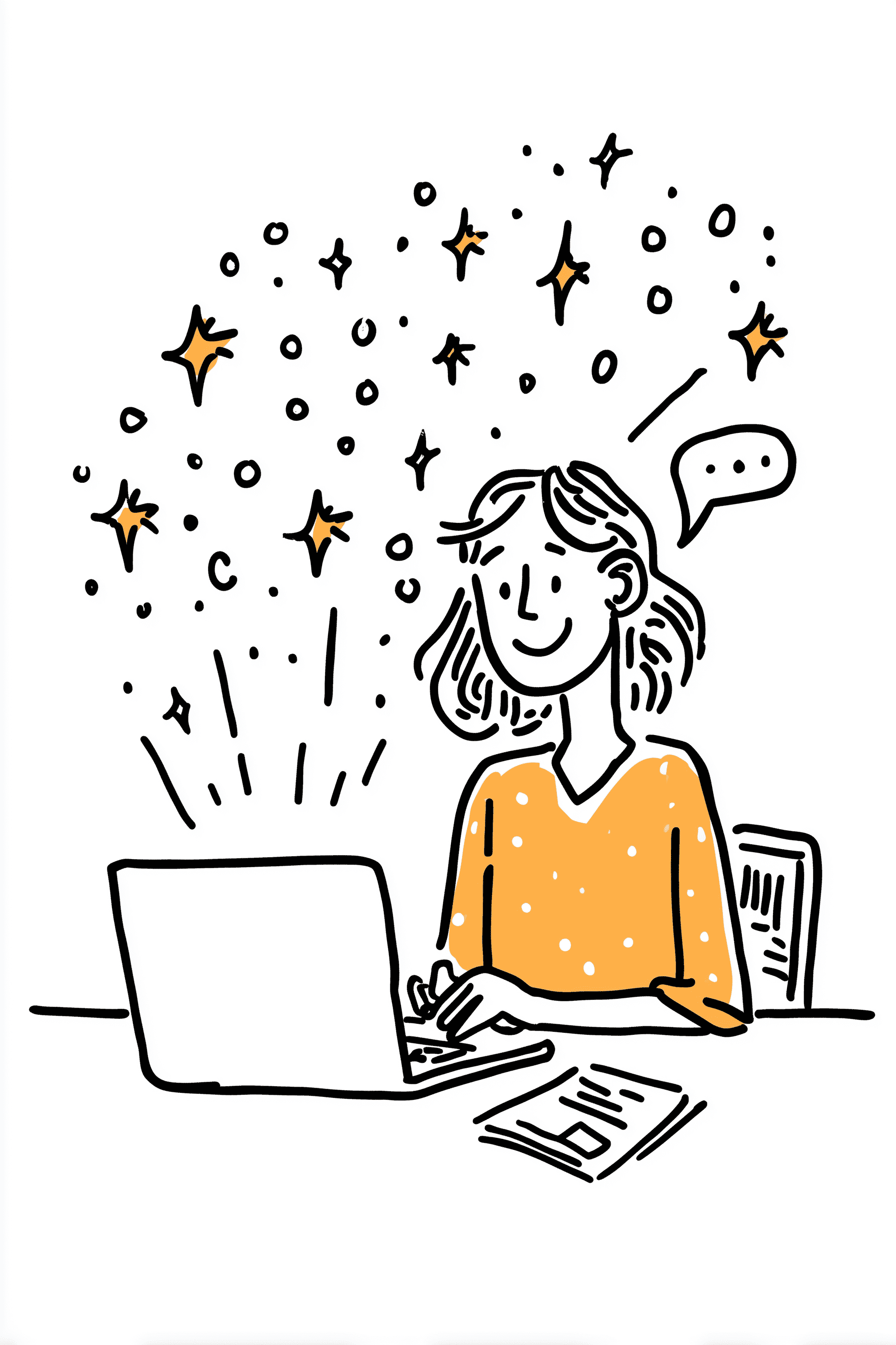 Participant suivant une formation en ligne par webinaire sur ordinateur